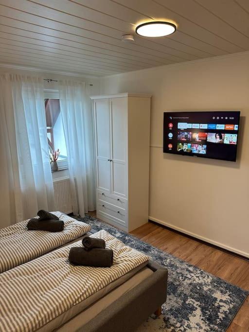 Gemuetliche Wohnung Naehe Alsfeld - Parkplatz Екстериор снимка